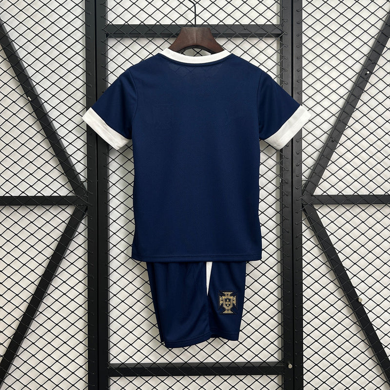 Conjunto infantil Seleção Portugal azul treino 2025 - PUMA
