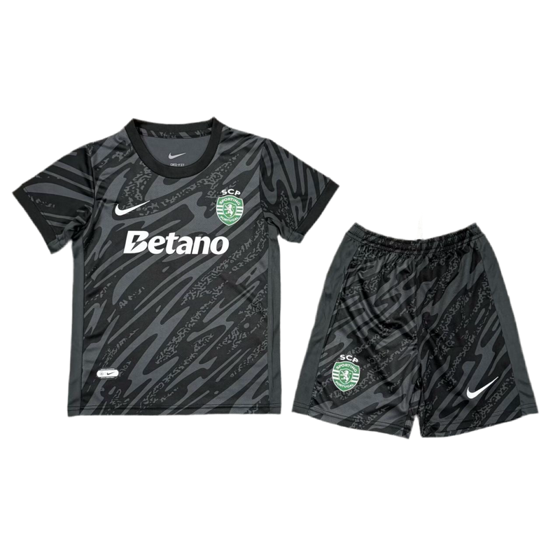 Conjunto infantil guarda redes preto 2025/26 - LANÇAMENTO