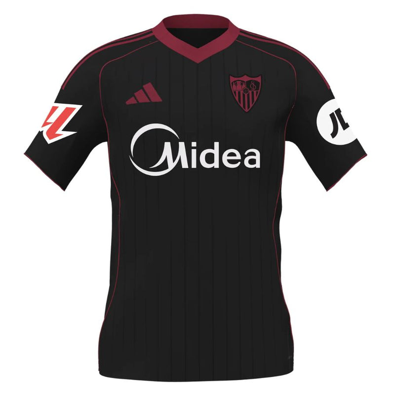 Camisola Sevilla terceira preta 2025/26