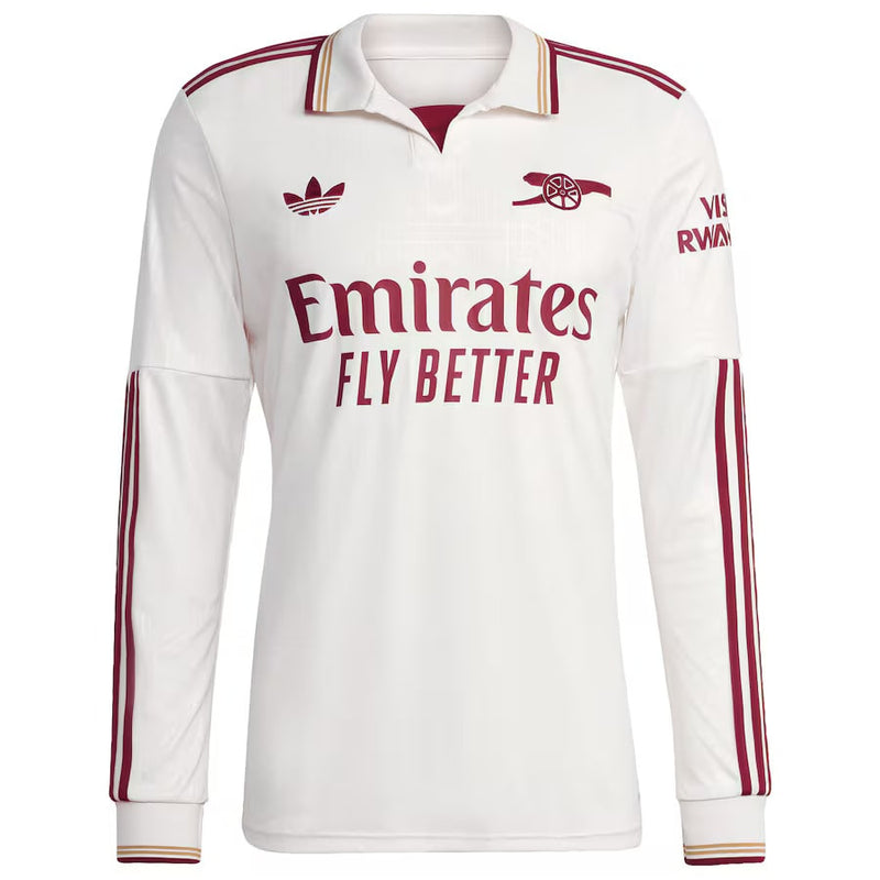 Camisola MANGA LONGA terceira branca 2025/26