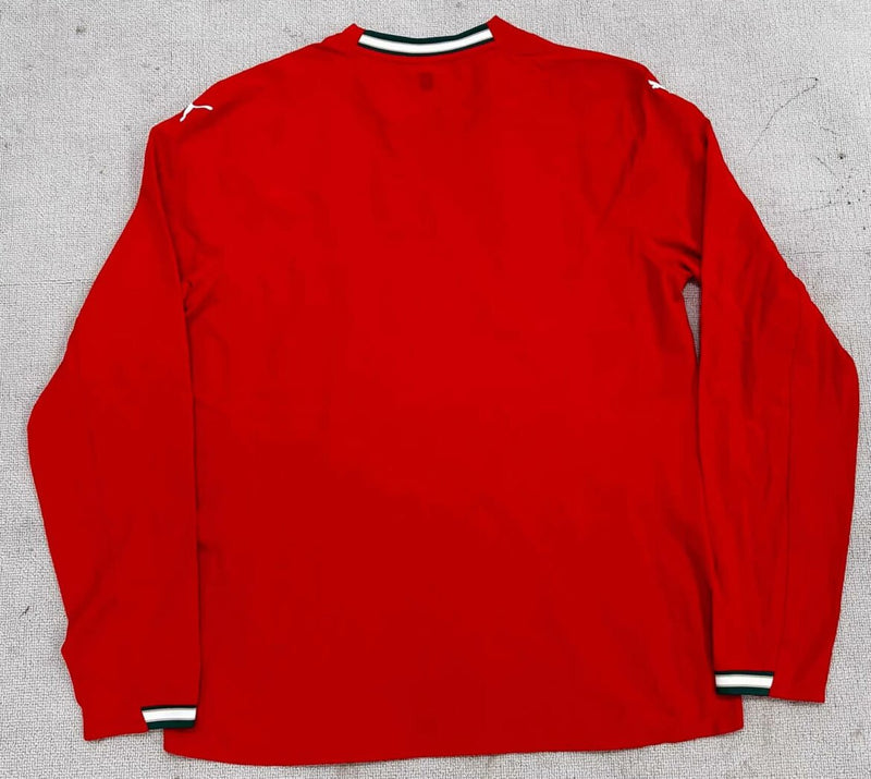 Camisola Seleção Portugal vermelha principal 2025 - MANGA LONGA PUMA