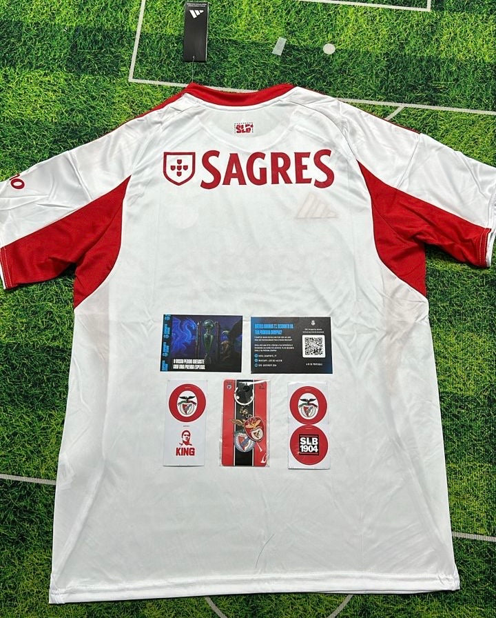 Camisola ALTERNATIVA THIRD branca 2025/26 - LANÇAMENTO