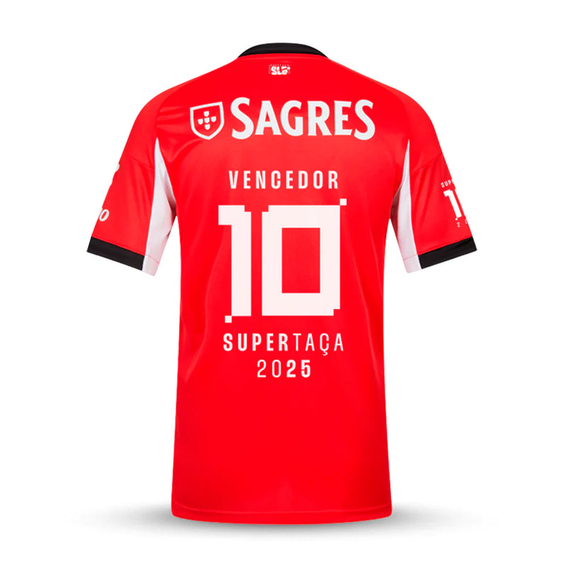 Camisola campeão SUPERTAÇA PRINCIPAL vermelha 2025/26 - LANÇAMENTO