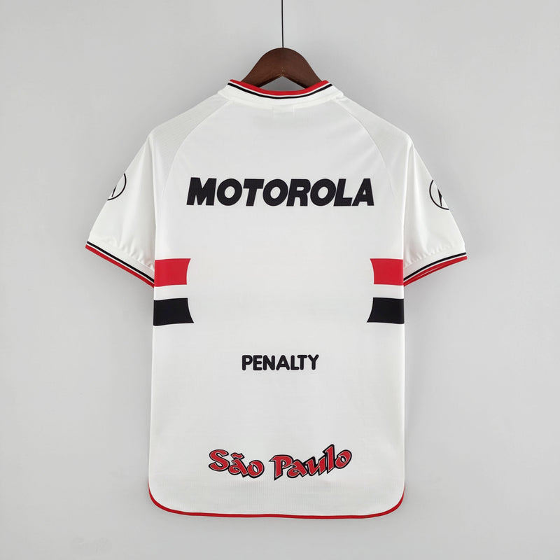 Camisola Retrô São Paulo Home 2000
