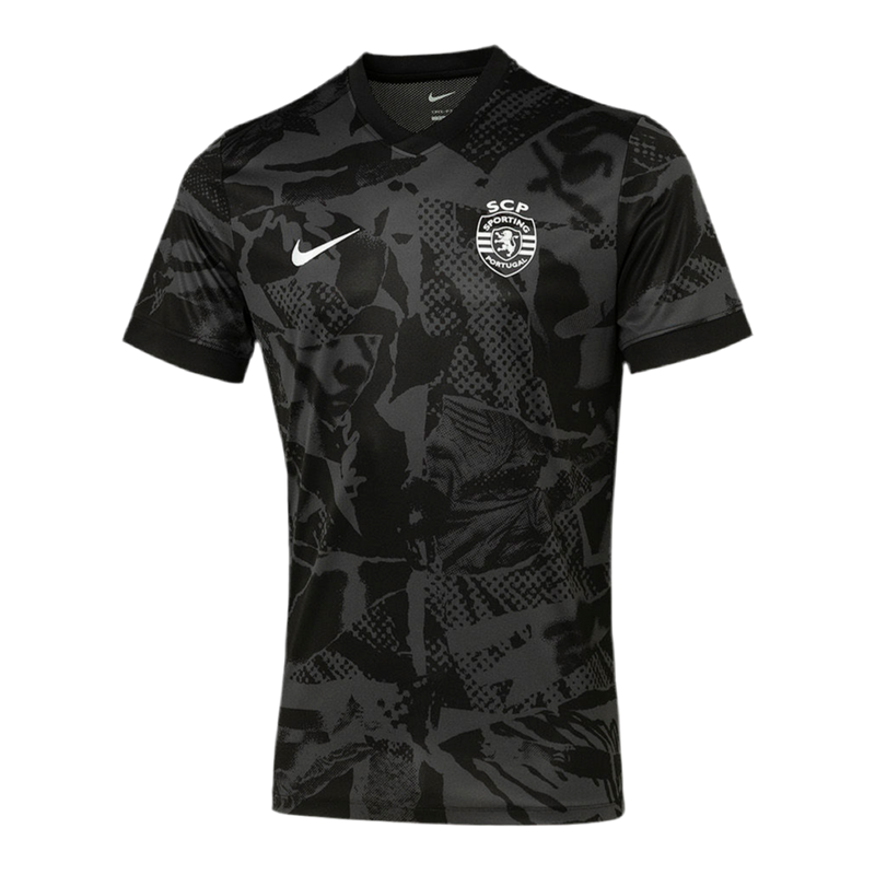 Camisola pré jogo preta 2025/26 - LANÇAMENTO