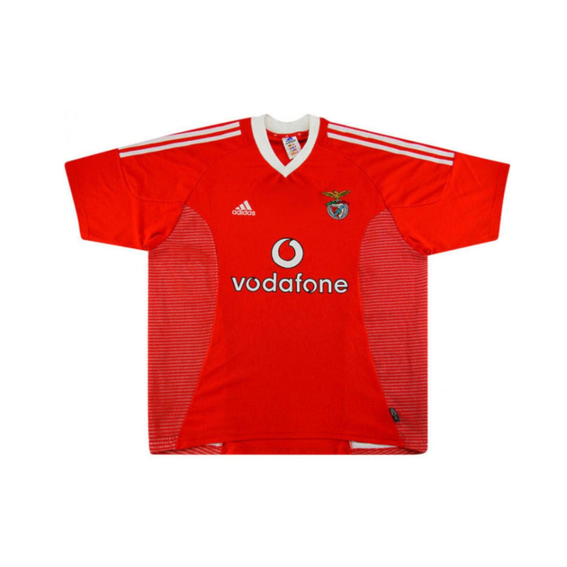 Camisola retrô vermelho principal 2002/2003