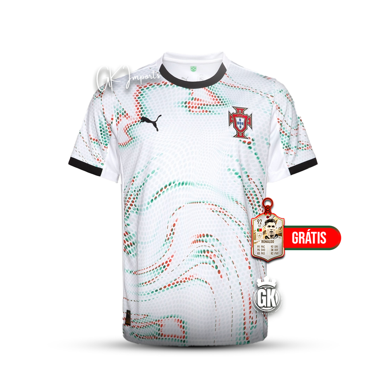 Camisola Seleção Portugal branca alternativa 2025 - PUMA