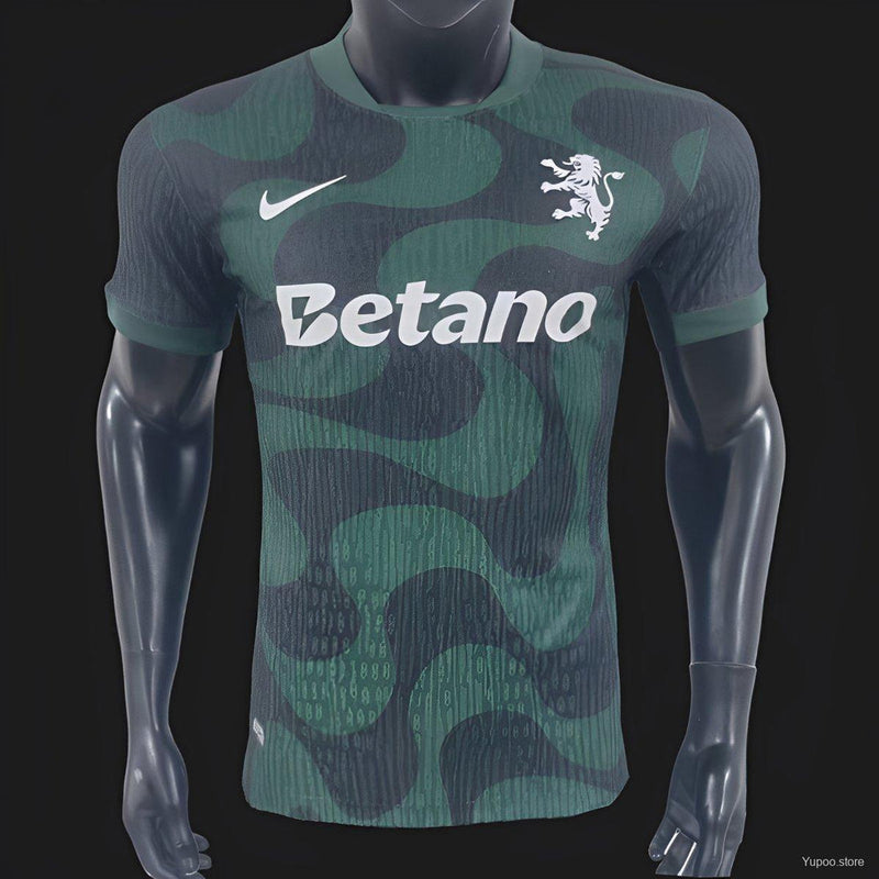 Camisola alternativa verde e preto 2025/26 - PLAYER