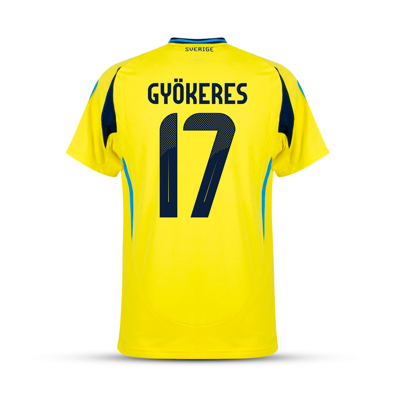 Camisola GYÖKERES Suécia amarela Home 2024/25
