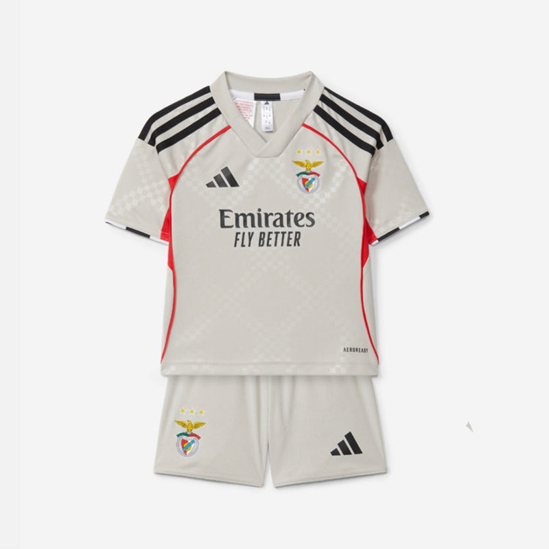 Conjunto infantil SECUNDÁRIO bege 2025/26 - ❤️🦅