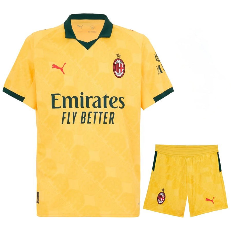 Conjunto Infantil Milan terceiro 2025/26