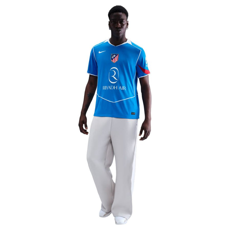 Camisola Atlético Madrid terceiro equipamento azul 2025/26