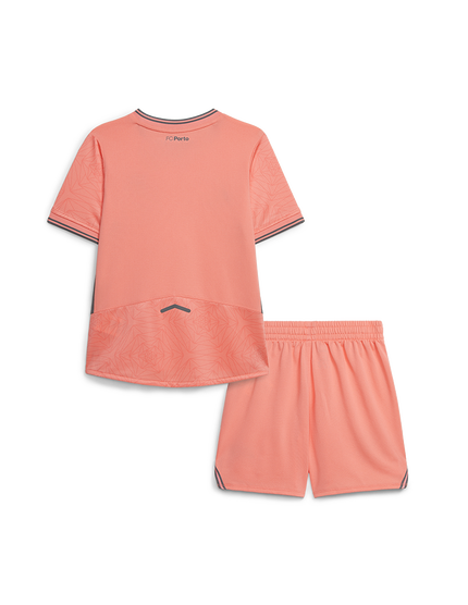 Conjunto infantil away rosa 2025/26 - LANÇAMENTO