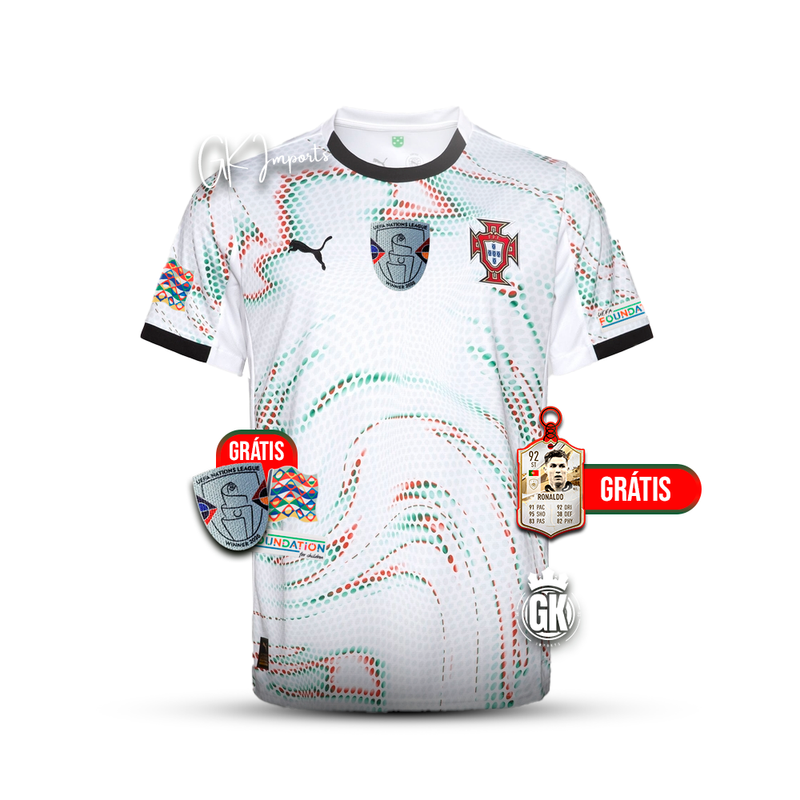 Camisola Seleção Portugal branca alternativa 2025 - PUMA