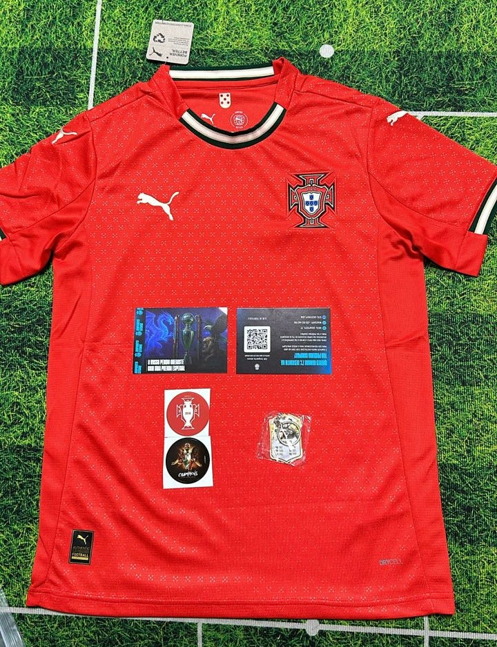 Camisola Seleção Portugal vermelha principal 2025 - PUMA