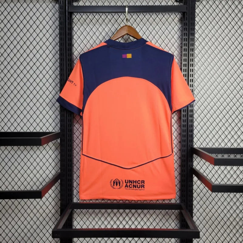 Camisola FC Barcelona third laranja 2025/26 - TOTAL 90