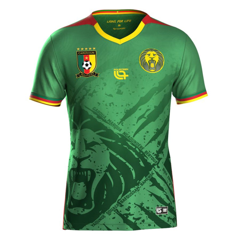 Camisola Camarões principal 2025/26