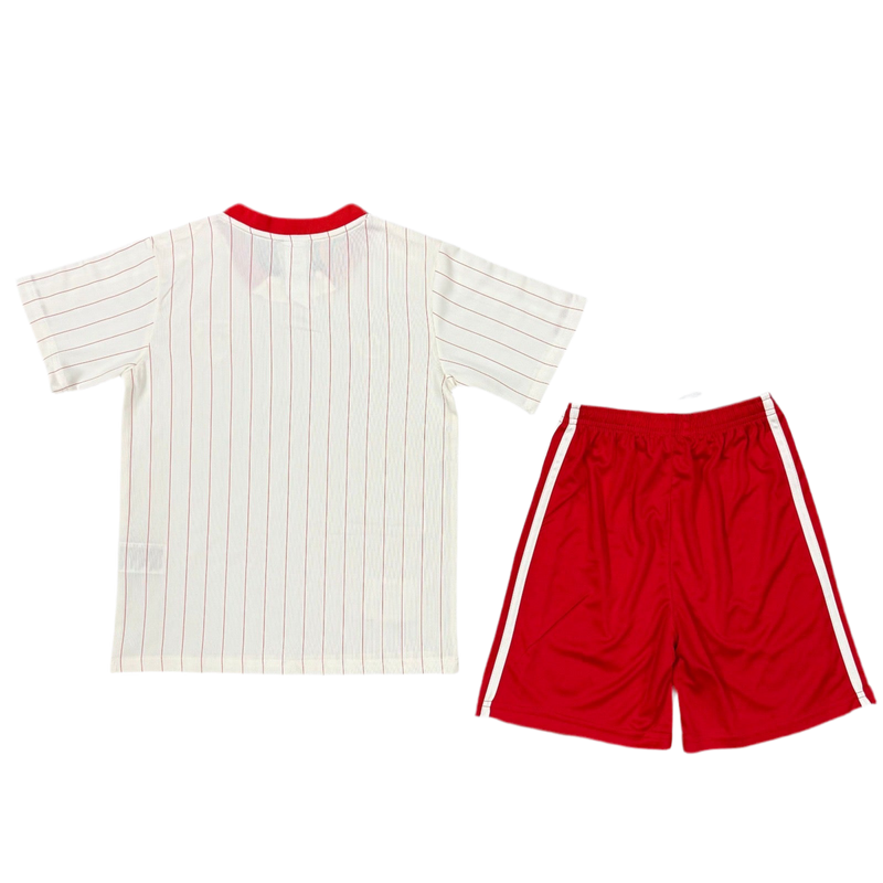 Conjunto infantil S L B x Originals branca 2025/26 - LANÇAMENTO