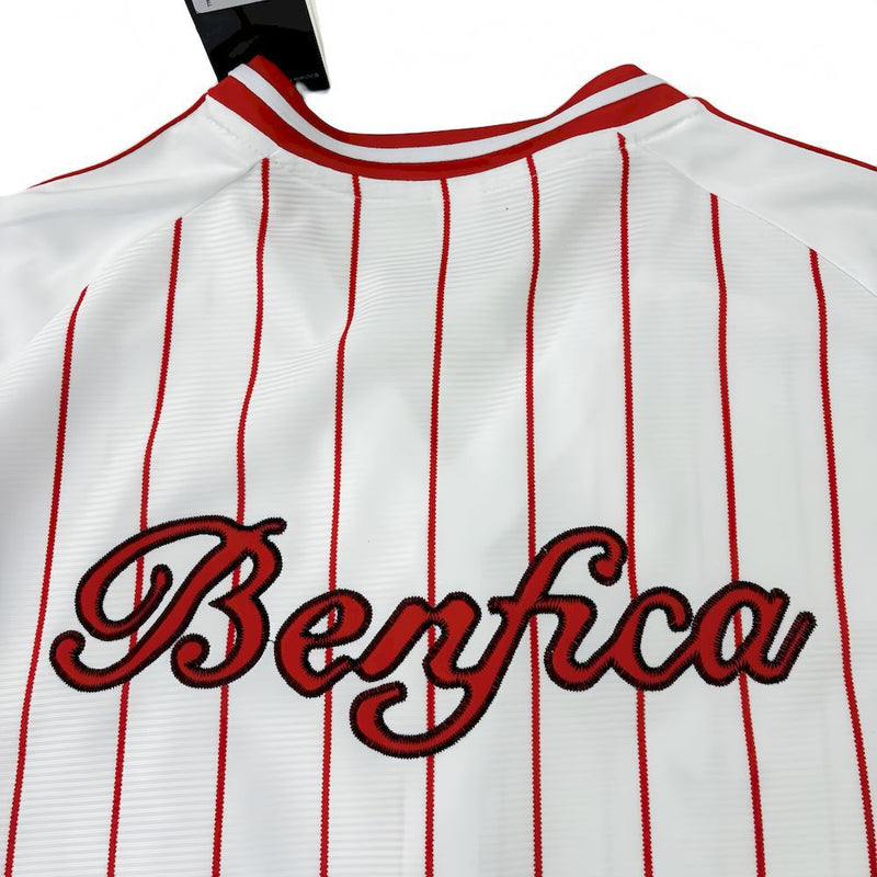 Camisola COM BOTÃO S L B x Originals branca 2025/26 - style baseball LANÇAMENTO