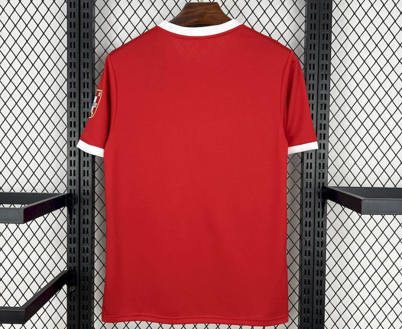 Camisola retrô vermelho principal 1973/74