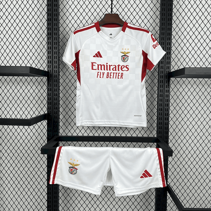 Conjunto infantil alternativo branco 2025/26
