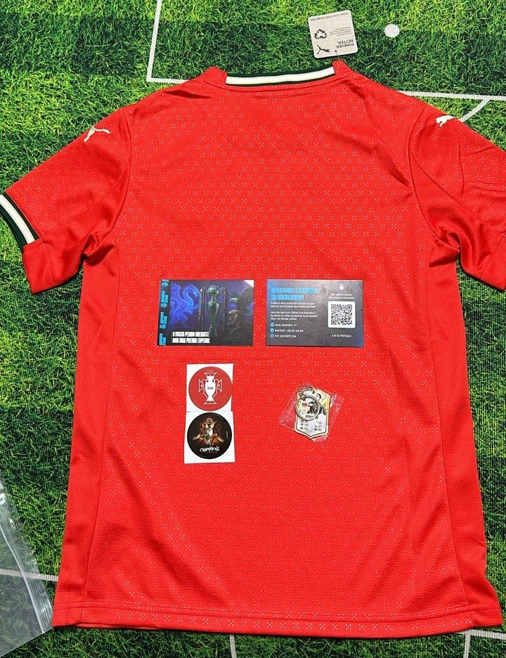 Camisola Seleção Portugal vermelha principal 2025 - PUMA