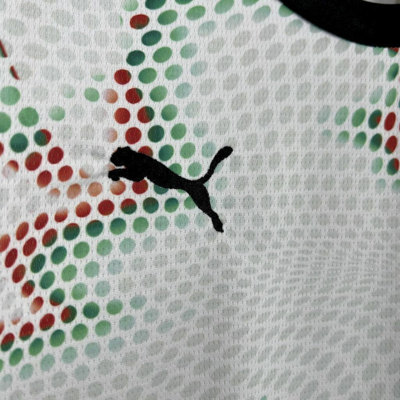 Conjunto infantil Seleção Portugal branco alternativo 2025 - PUMA