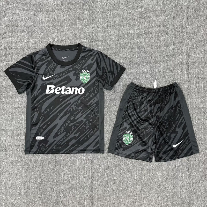 Conjunto infantil guarda redes preto 2025/26 - LANÇAMENTO