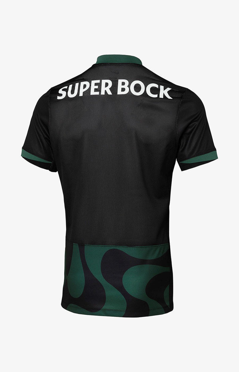 Camisola alternativa 2025/26 preto e verde - LANÇAMENTO