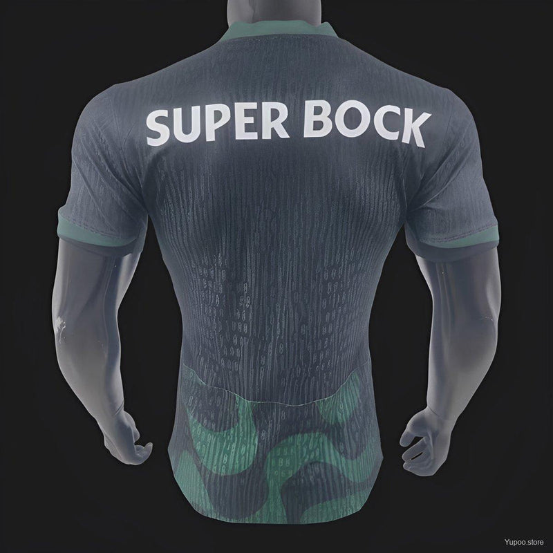 Camisola alternativa verde e preto 2025/26 - PLAYER