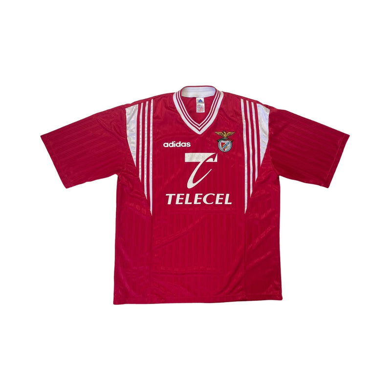 Camisola retrô vermelho principal 1997/98
