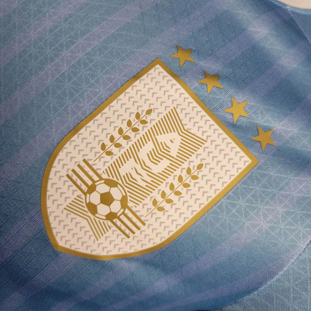 Camisola Uruguai Home ''8 M'' 2024 PLAYER
