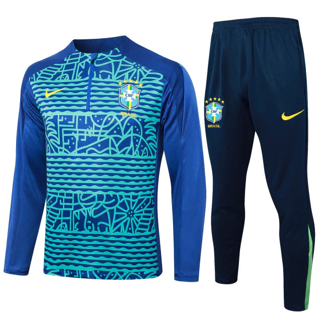 Fato de Treino Brasil 2024 - Azul