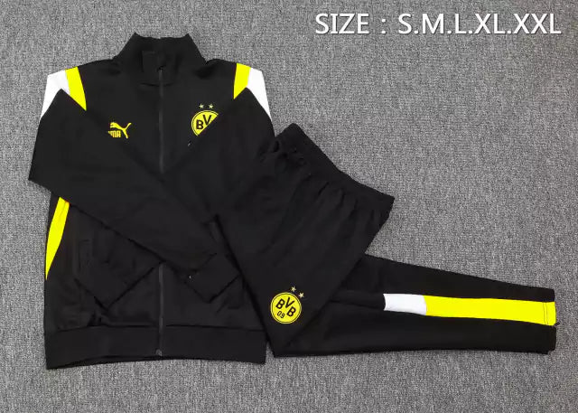Fato de Treino Borussia Dortmund 2023/24  - Preto